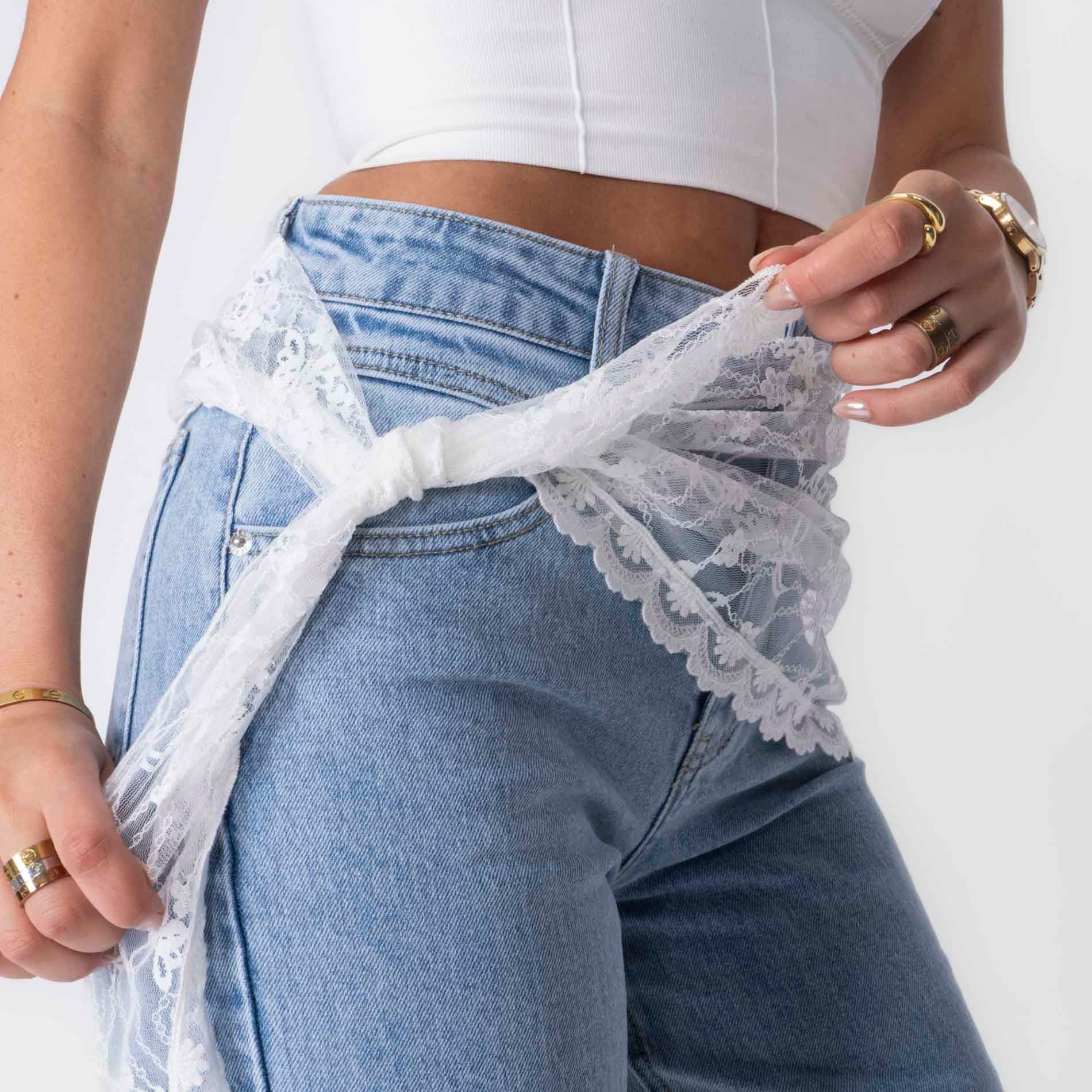 Lace Layering Scarf - Image 4