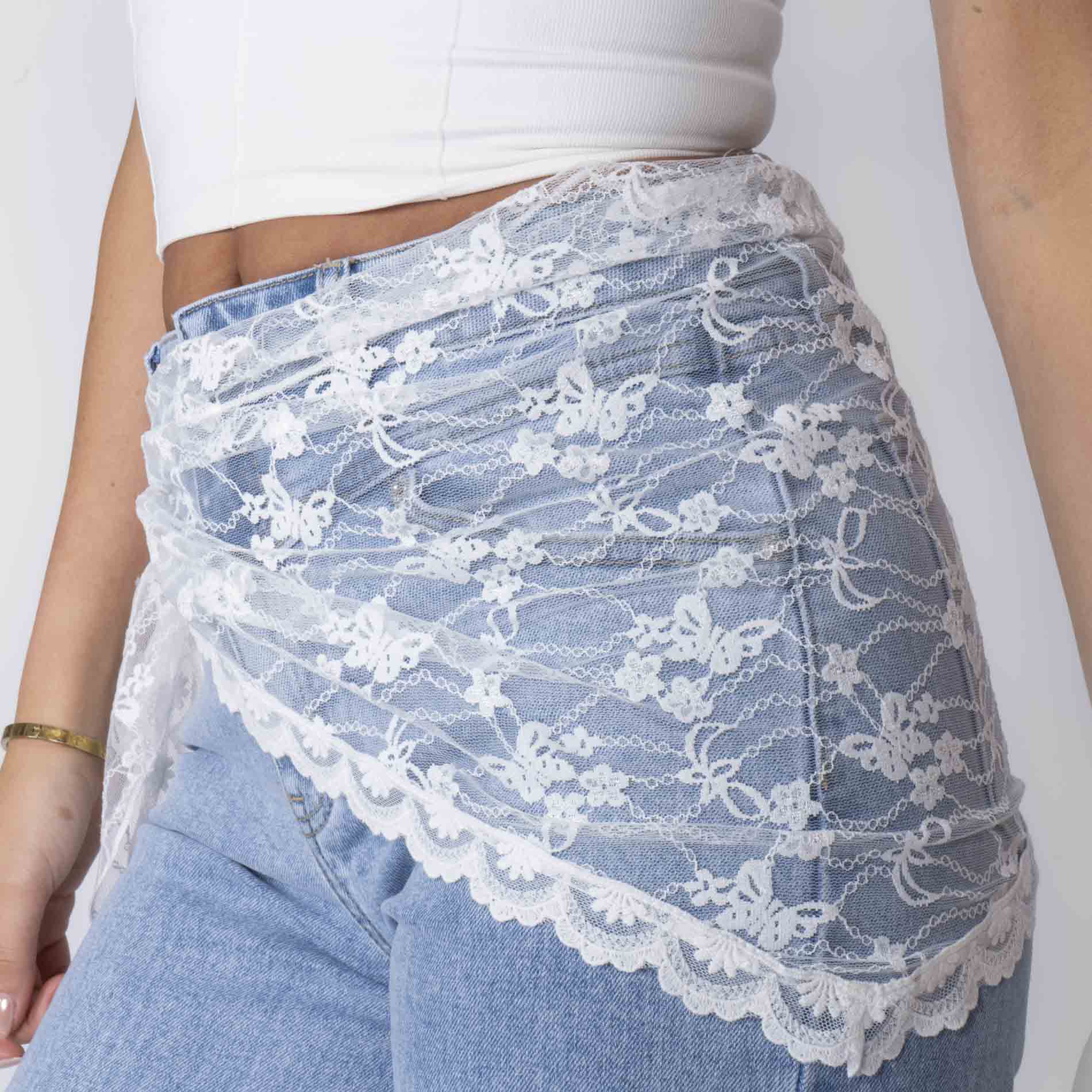 Lace Layering Scarf - Image 6