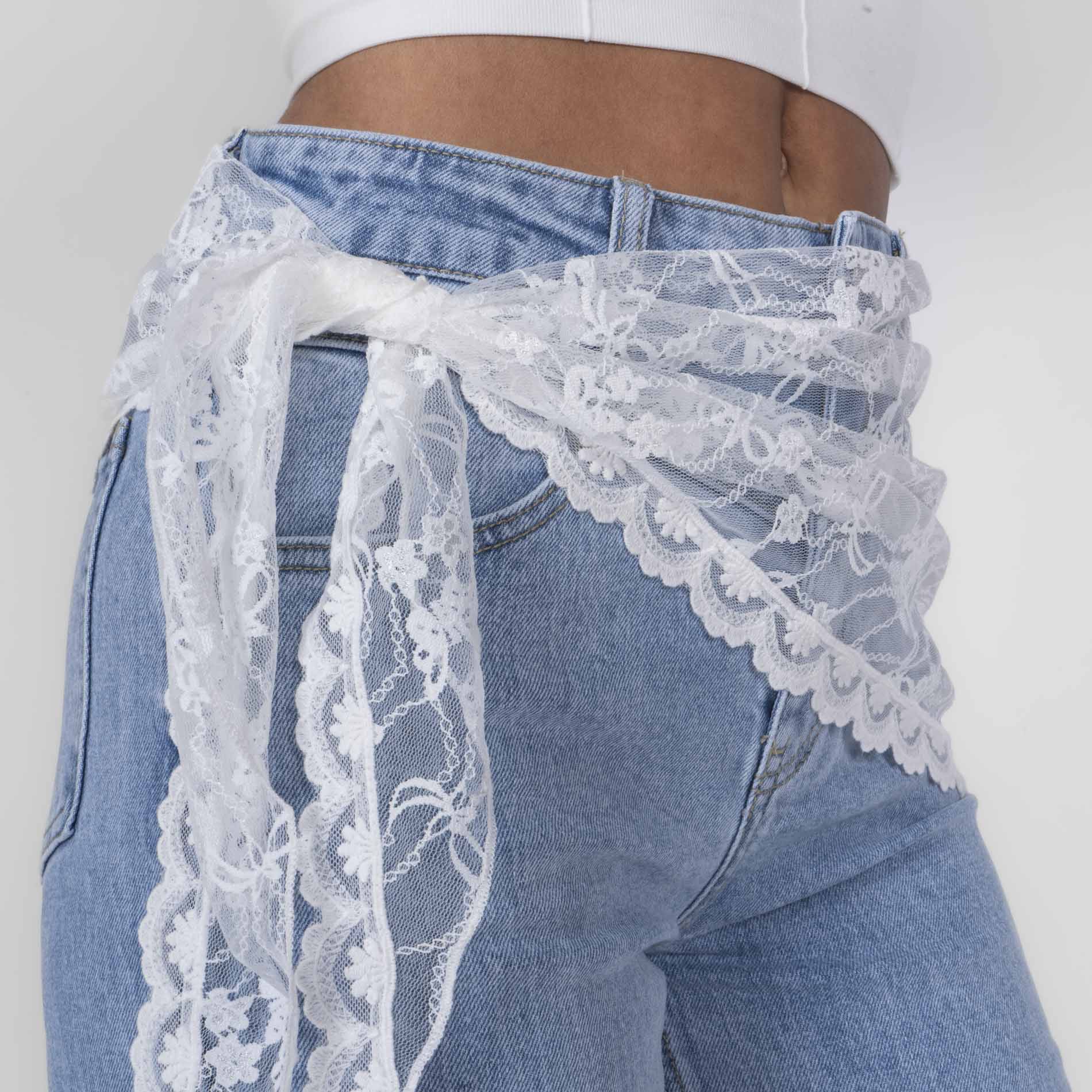 Lace Layering Scarf - Image 7