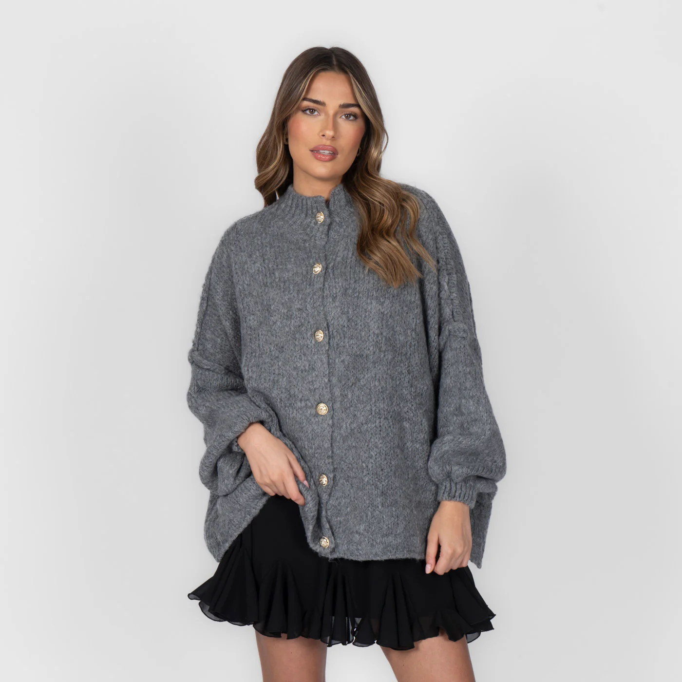 Limited Bundle Oversized Cardigan "CozyGlam" & Rock "Summer" - Image 84
