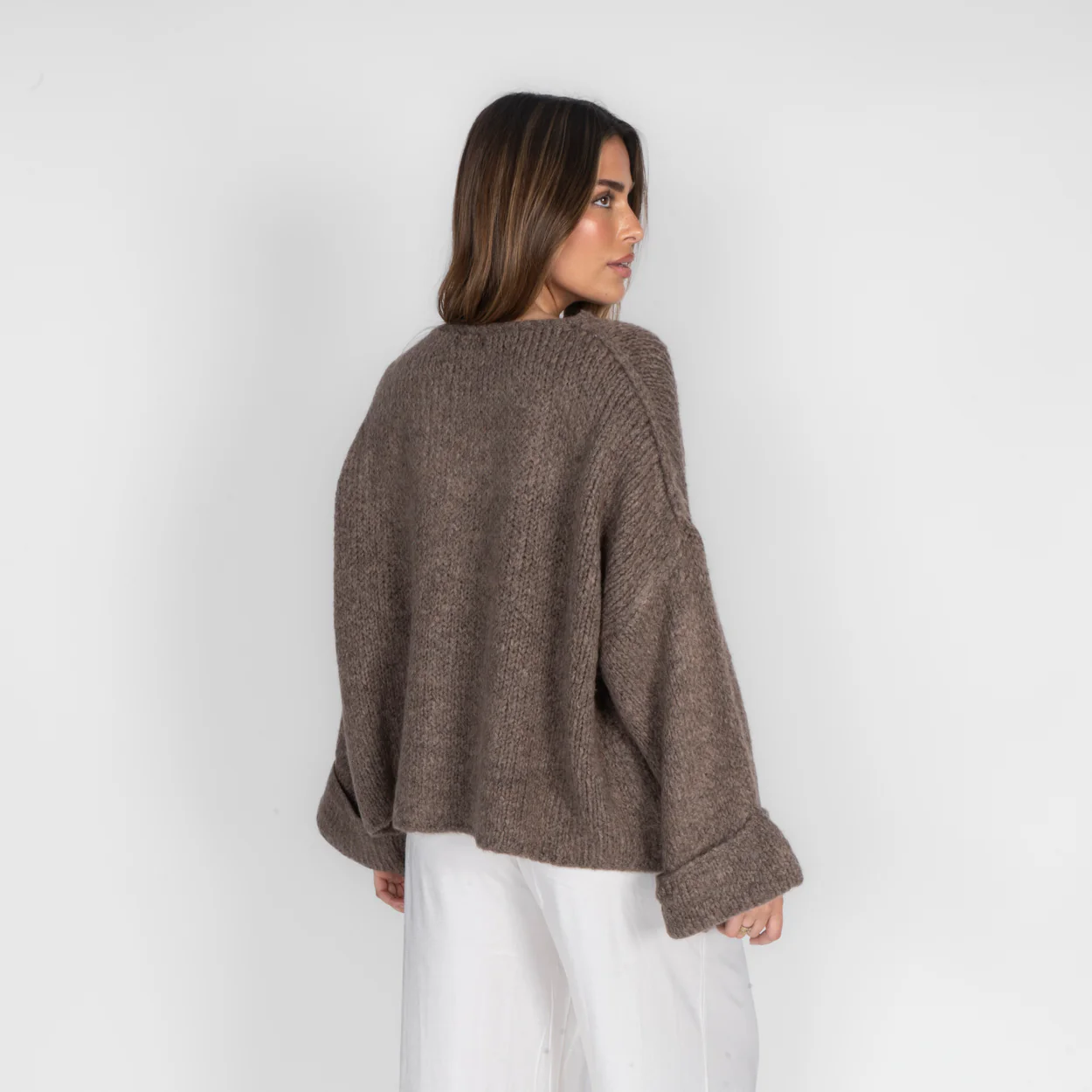 Oversize Soft Sleeve Cardigan - Image 13