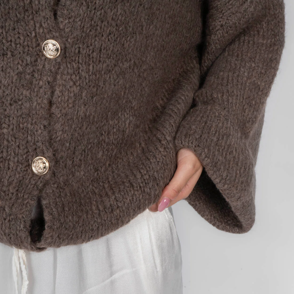 Oversize Soft Sleeve Cardigan - Image 23
