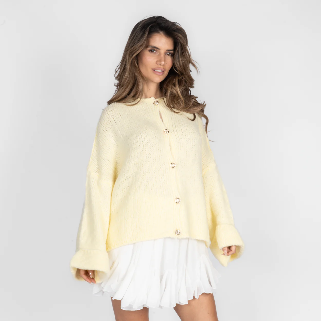 Oversize Soft Sleeve Cardigan - Image 31