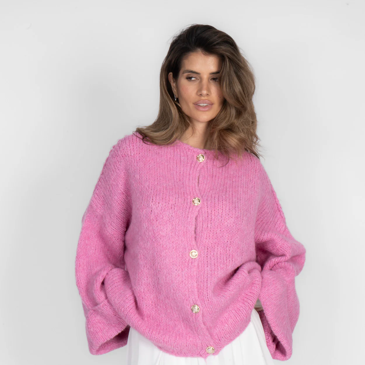 Oversize Soft Sleeve Cardigan - Image 47