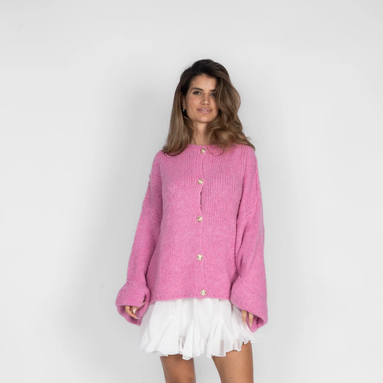 Oversize Soft Sleeve Cardigan - Image 48