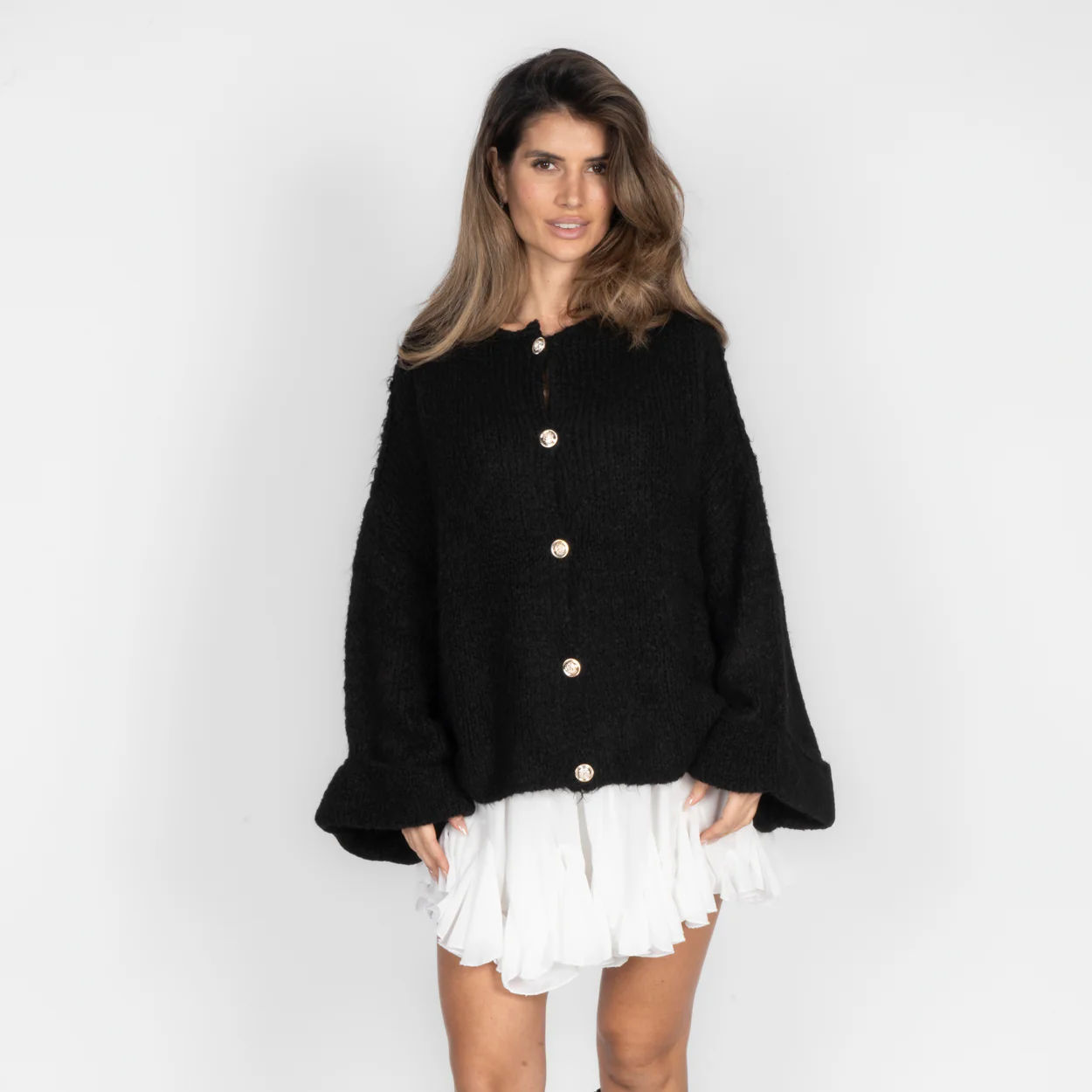 Oversize Soft Sleeve Cardigan - Image 54