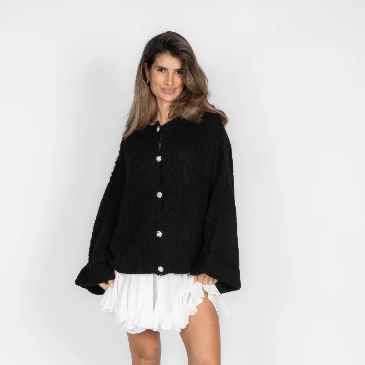 Oversize Soft Sleeve Cardigan - Image 55