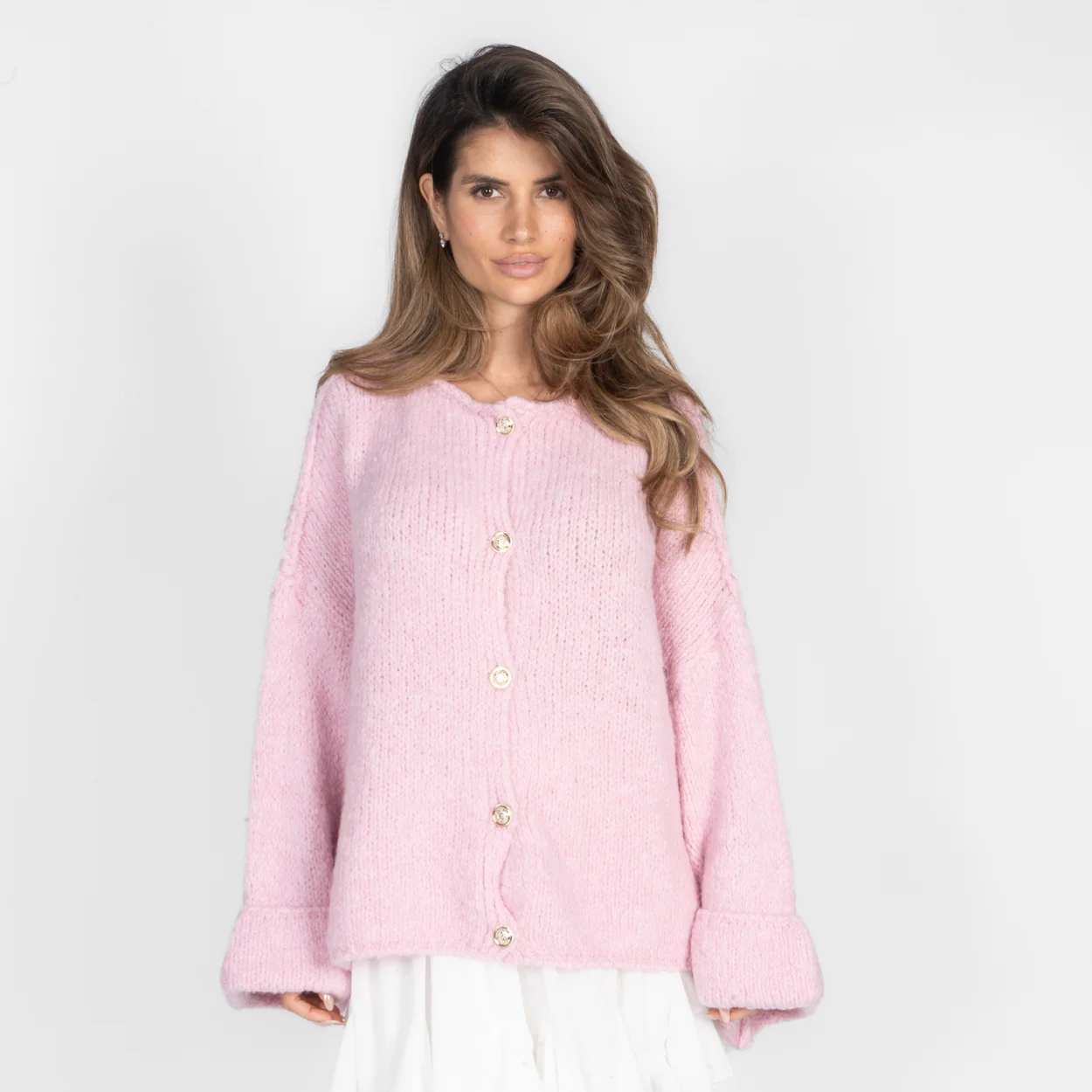 Oversize Soft Sleeve Cardigan - Image 6