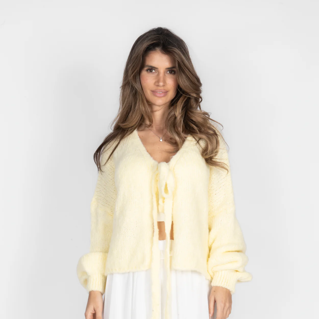 Oversize Tie Cardigan - Image 14