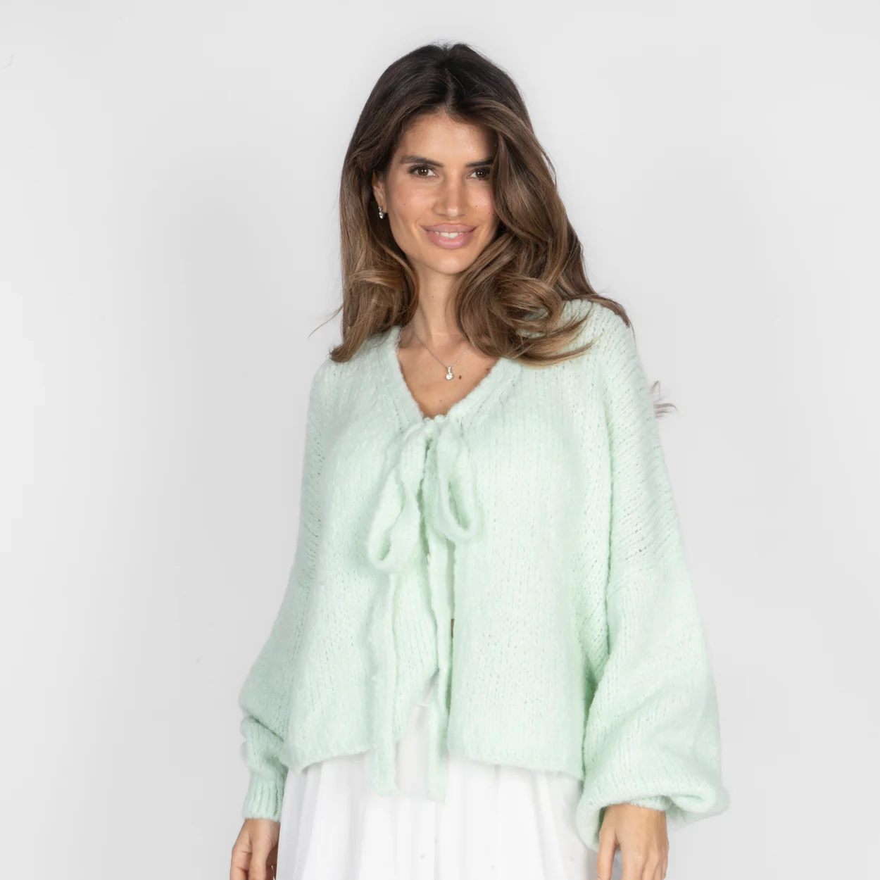 Oversize Tie Cardigan - Image 18
