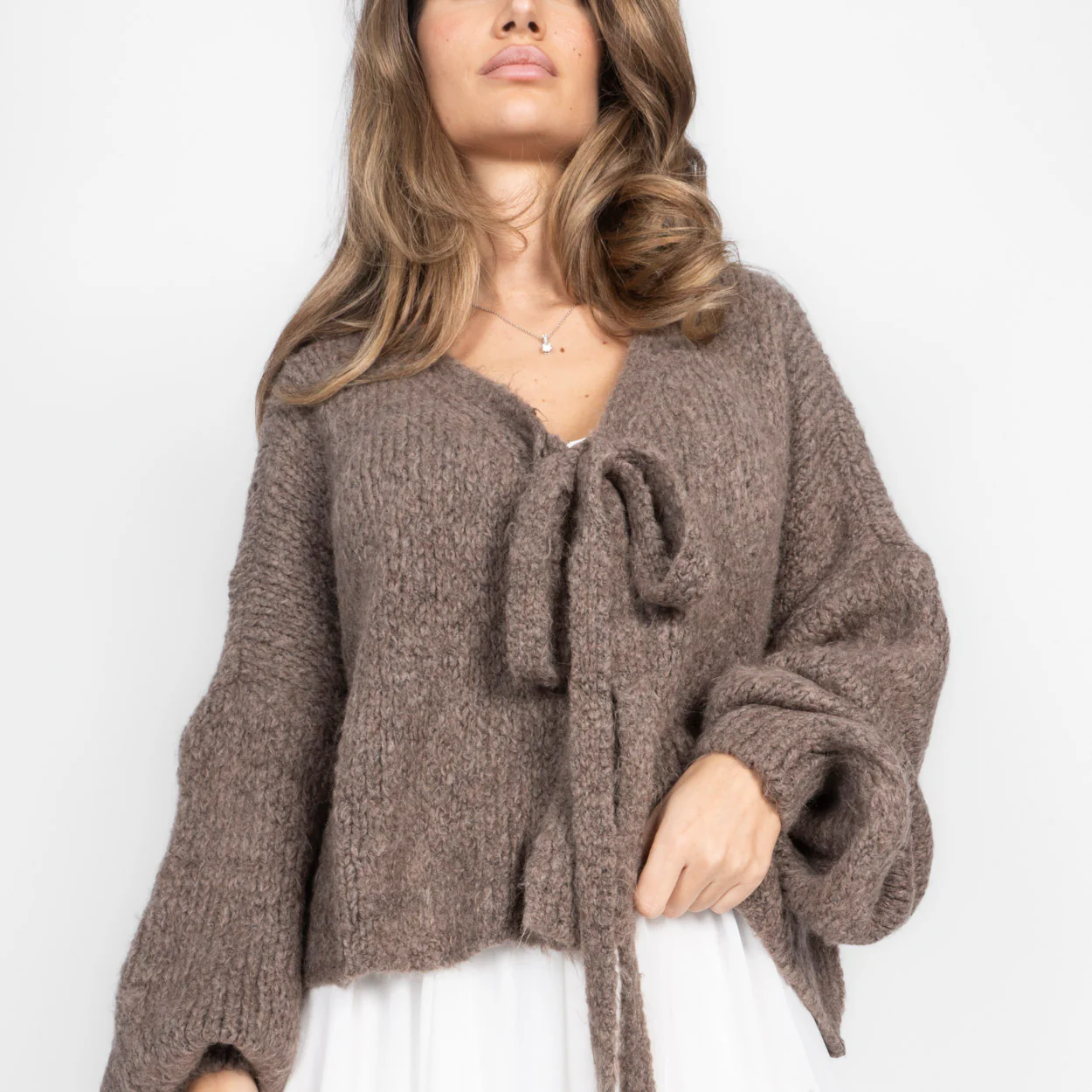 Oversize Tie Cardigan - Image 32