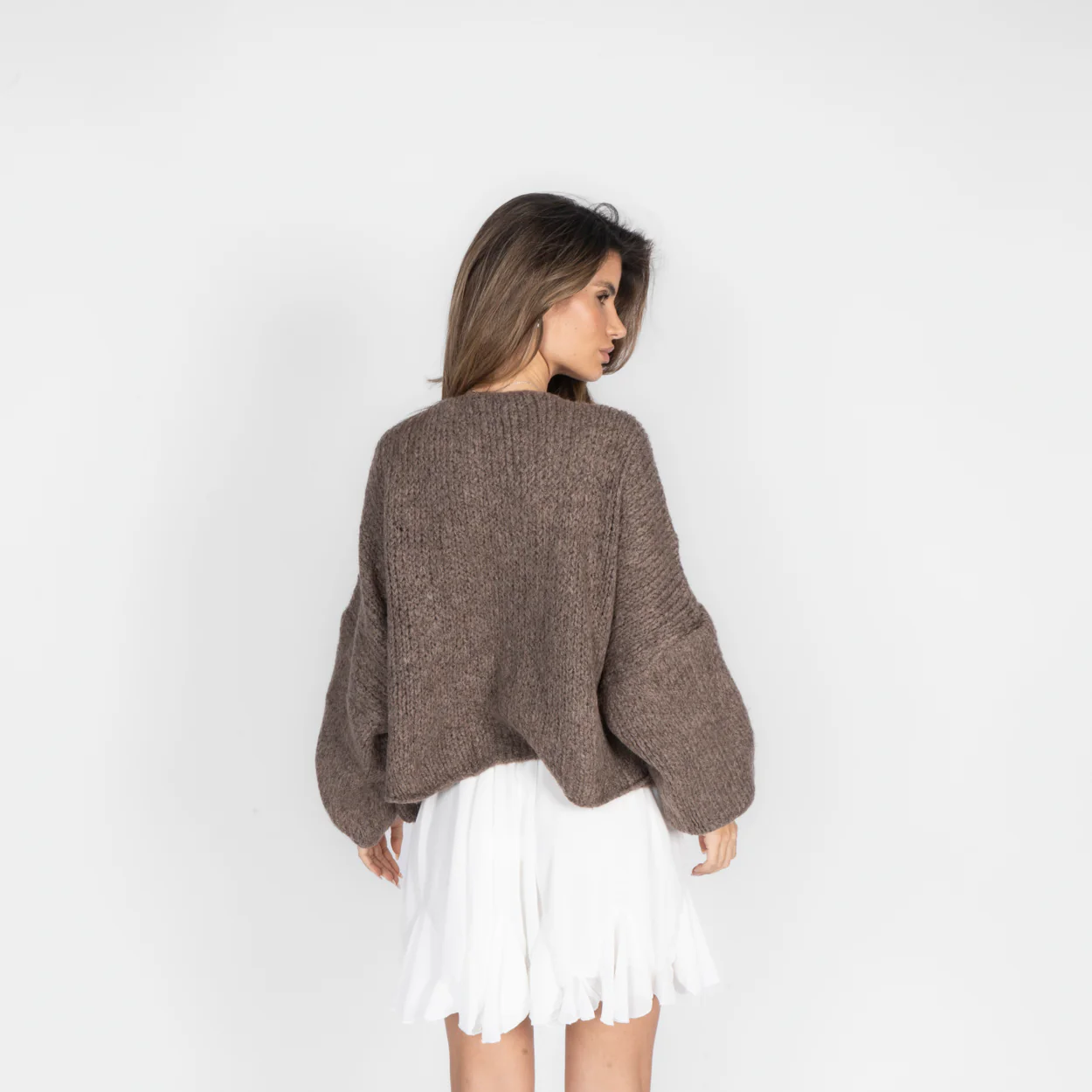 Oversize Tie Cardigan - Image 33