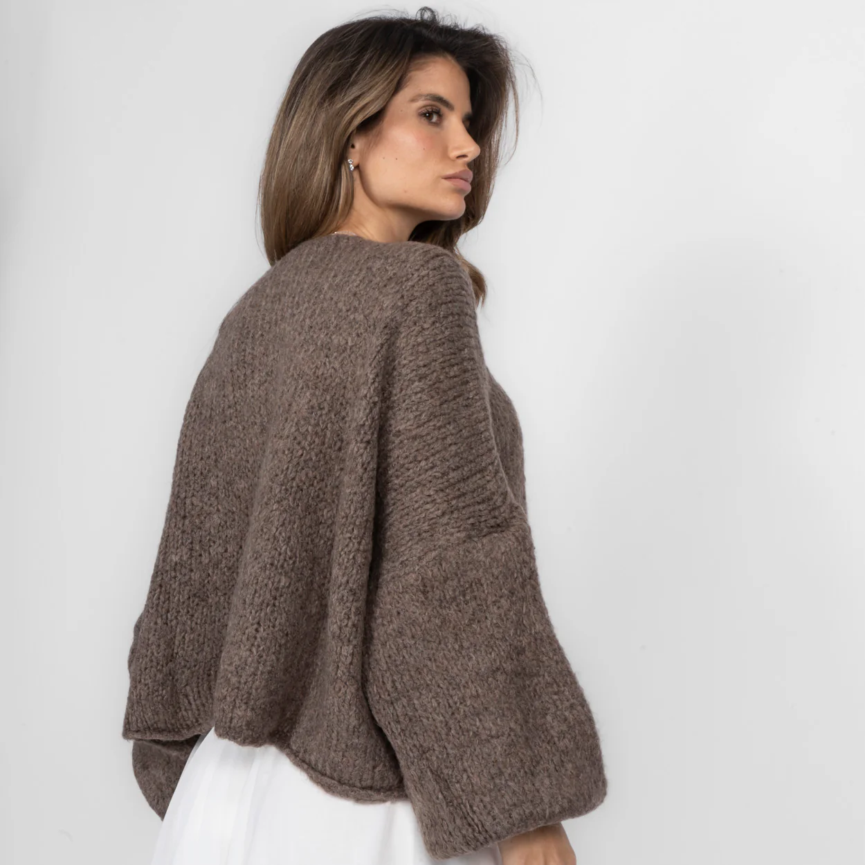 Oversize Tie Cardigan - Image 34