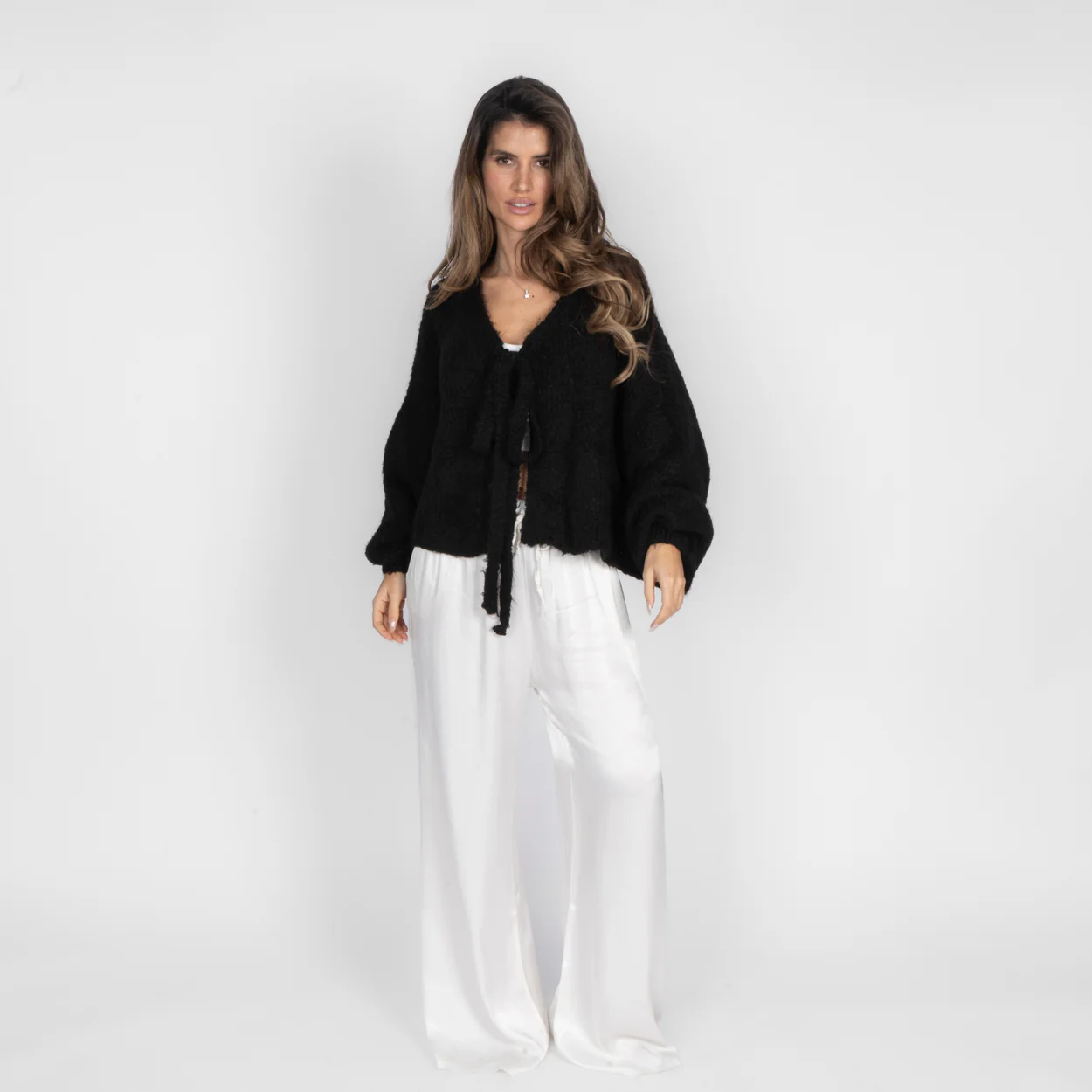 Oversize Tie Cardigan - Image 41