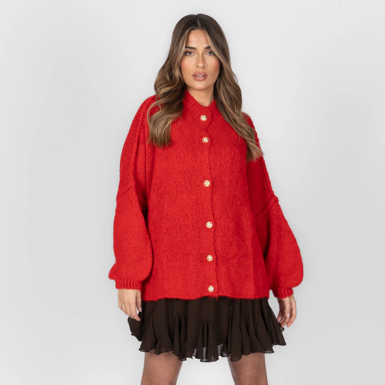 Oversized Cardigan "CozyGlam" - Image 44