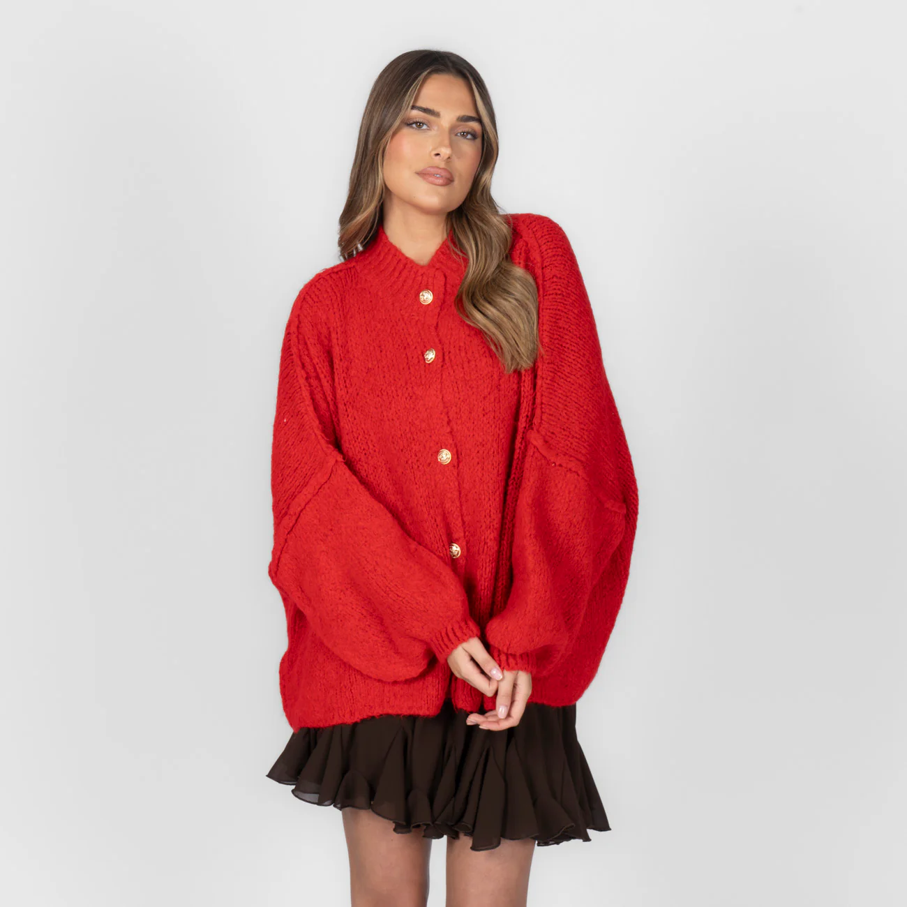 Oversized Cardigan "CozyGlam" - Image 46