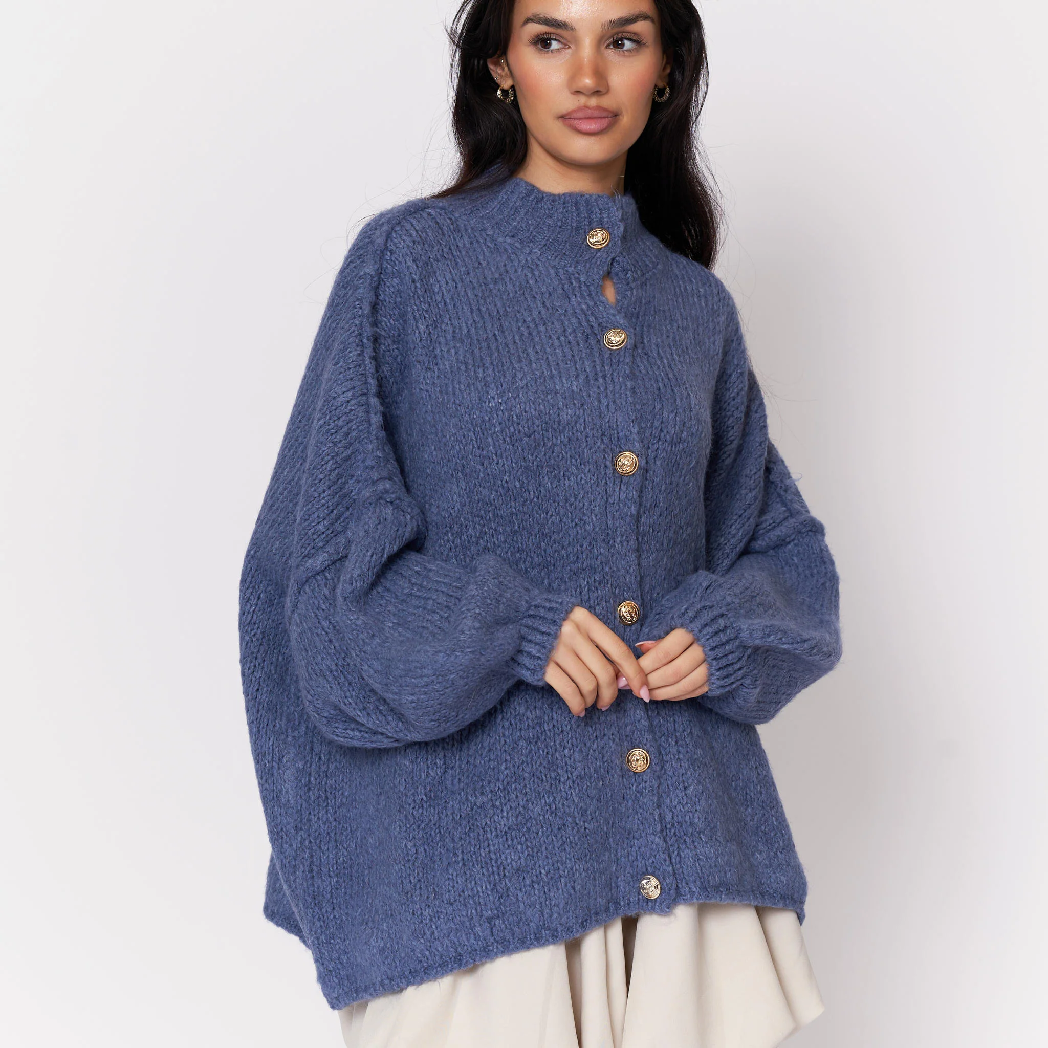 Oversized Cardigan "CozyGlam" - Image 94