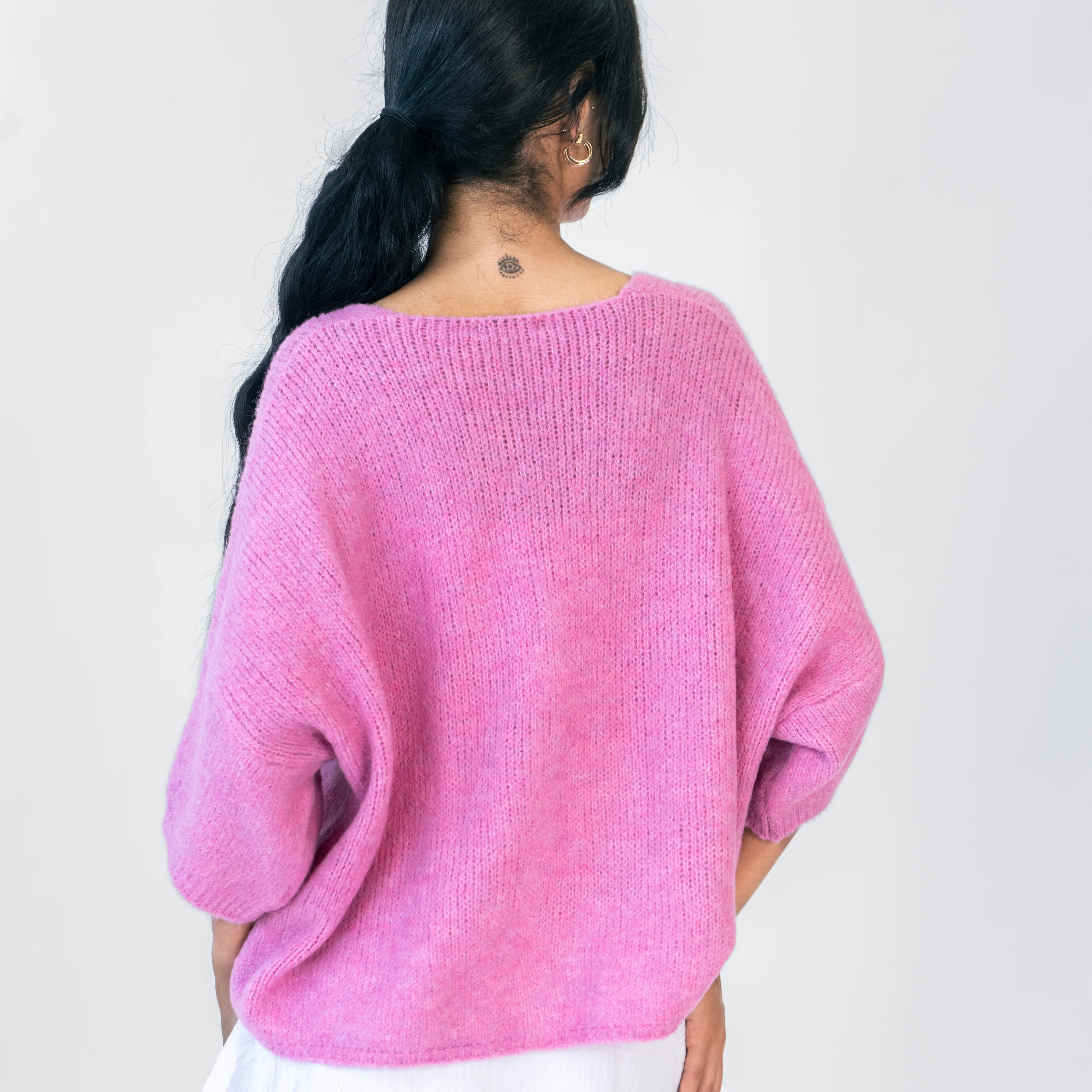 Oversized Cardigan mit 3/4-Ärmeln - Image 16