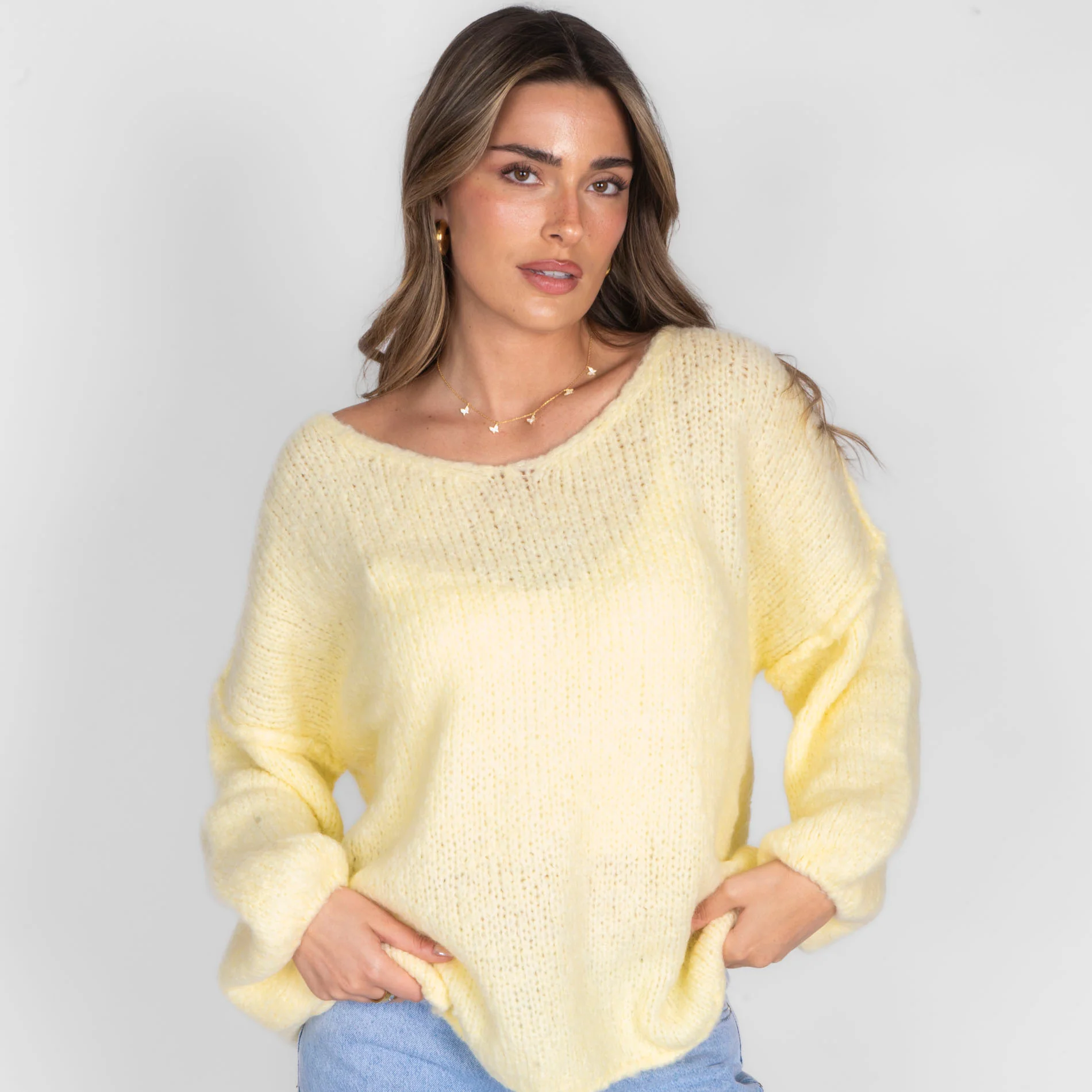Oversized V-Neck Pullover - Image 18