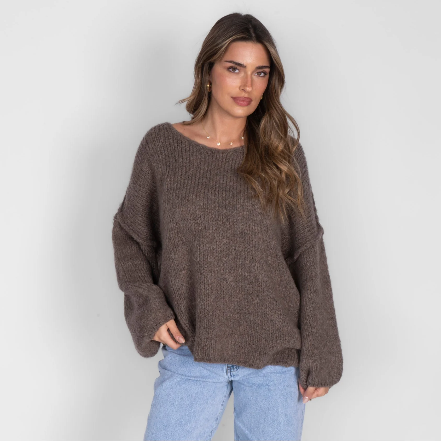 Oversized V-Neck Pullover - Image 6