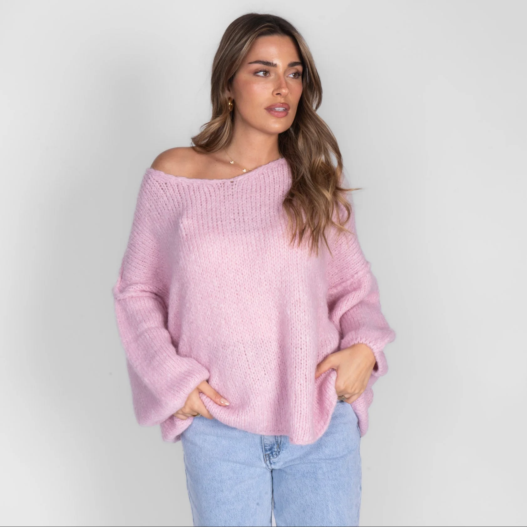 Oversized V-Neck Pullover - Image 7