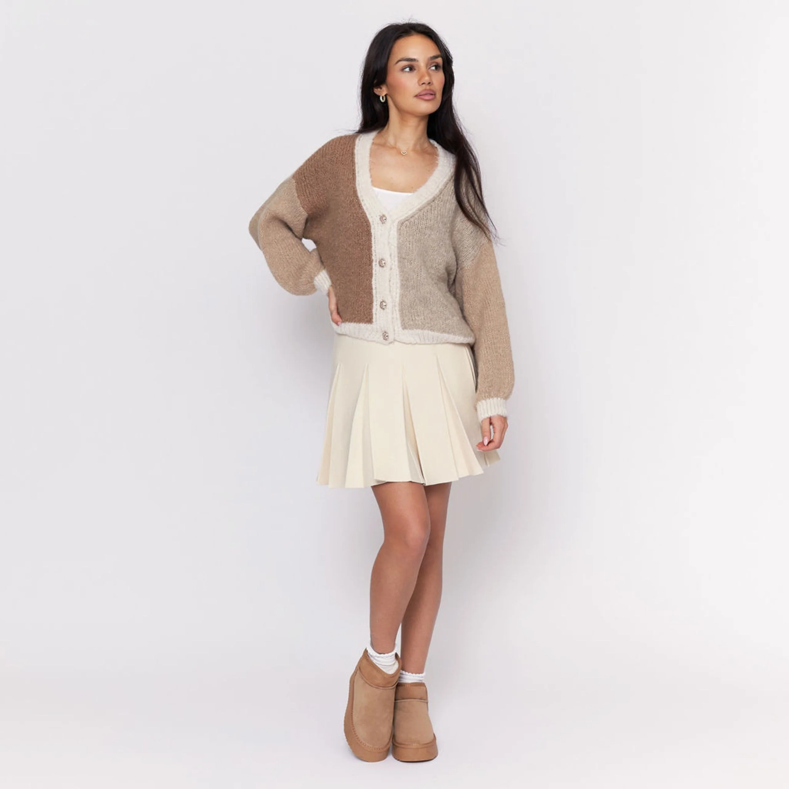 Pastell Velvet Oversized Cardigan - Image 19