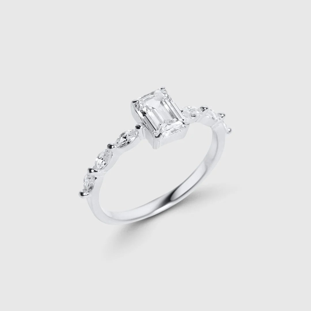 Seven Sky Baguette Ring - Image 6