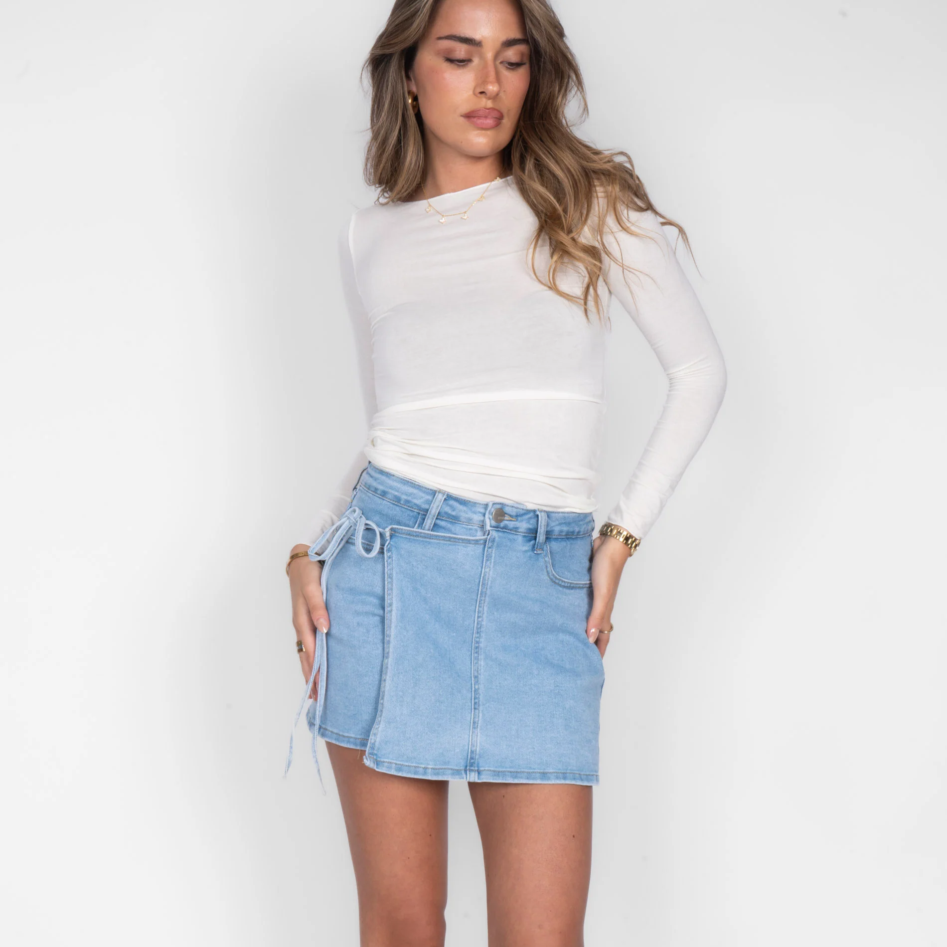 Soft Denim Hosenrock - Image 2