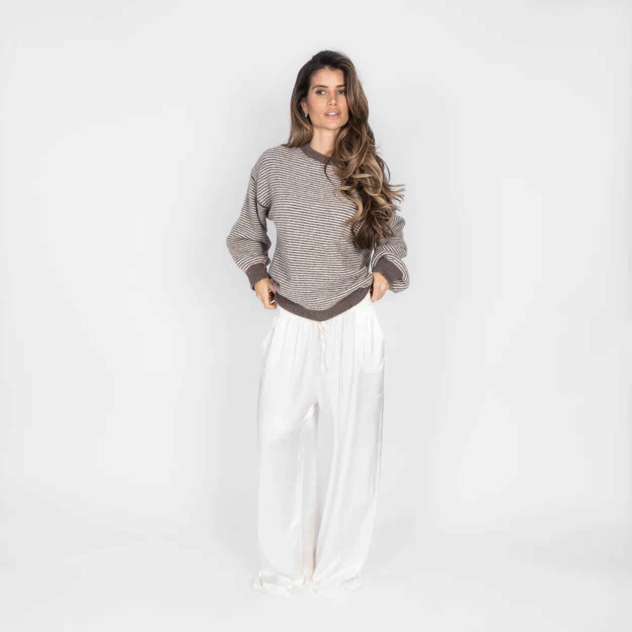 Soft Glow Stripe Pullover - Image 19