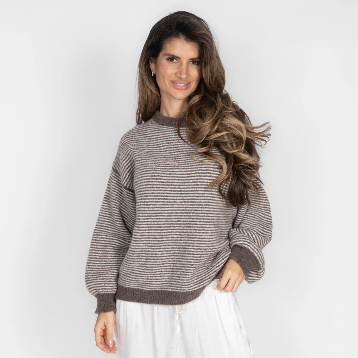 Soft Glow Stripe Pullover - Image 20