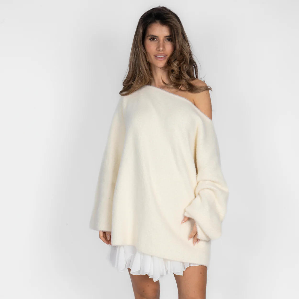 Ultra-Soft Everyday Off Shoulder Pullover - Image 23