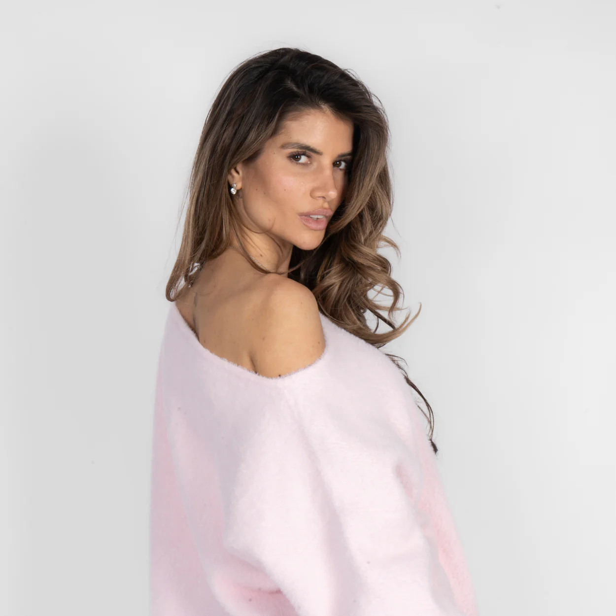 Ultra-Soft Everyday Off Shoulder Pullover - Image 5