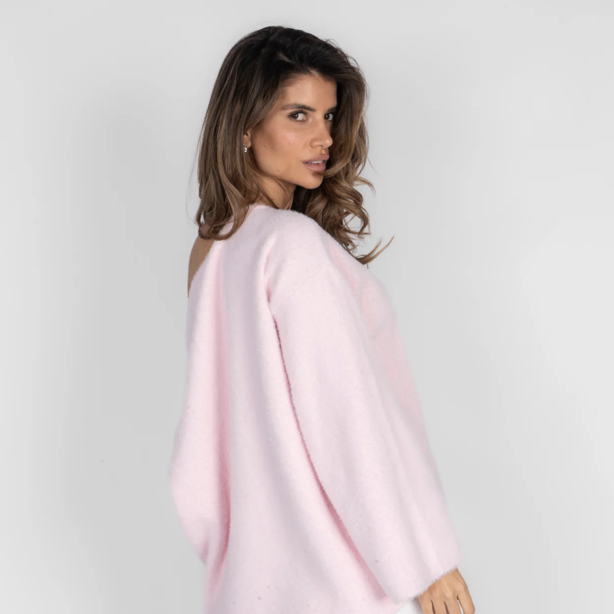 Ultra-Soft Everyday Off Shoulder Pullover - Image 9