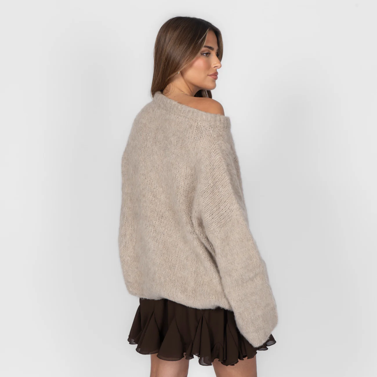 Ultra-Soft Off-Shoulder Knit - Image 29