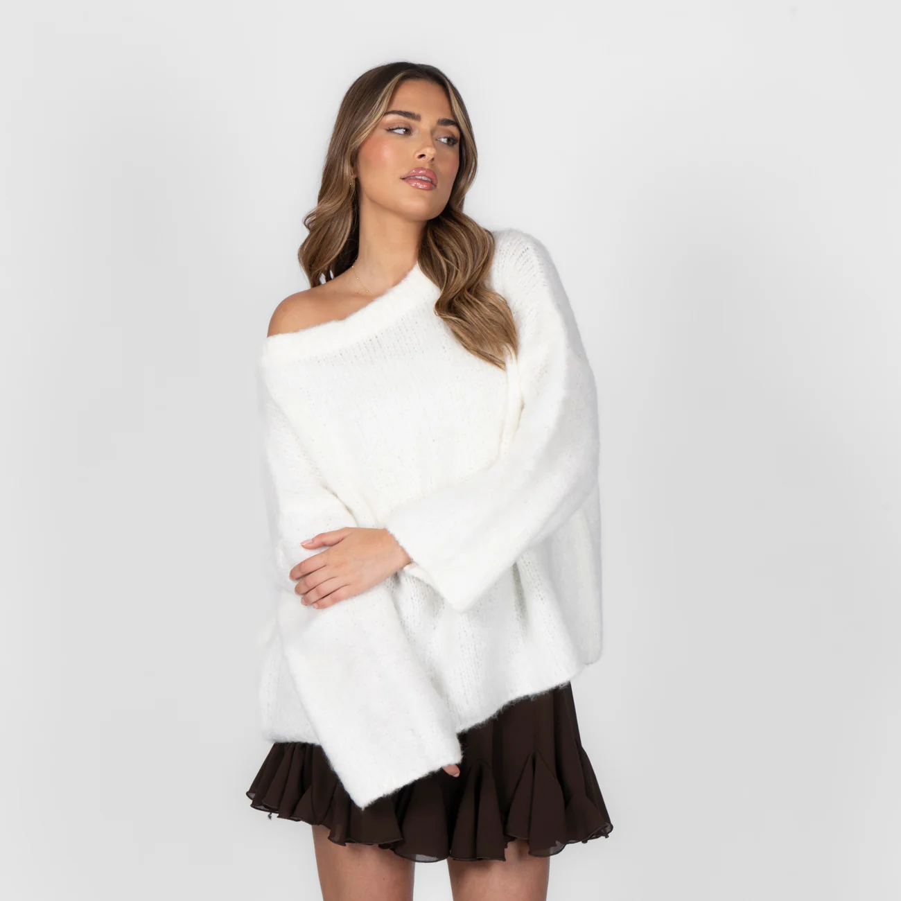 Ultra-Soft Off-Shoulder Knit - Image 58
