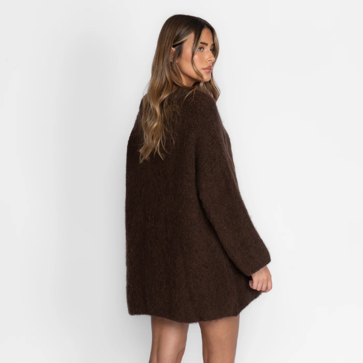 Ultra-Soft Off-Shoulder Pulloverkleid - Image 3
