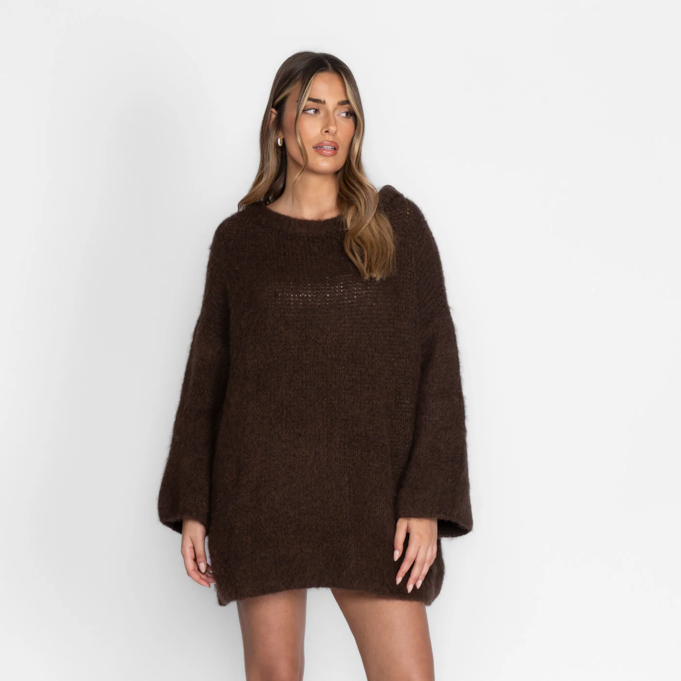 Ultra-Soft Off-Shoulder Pulloverkleid - Image 4