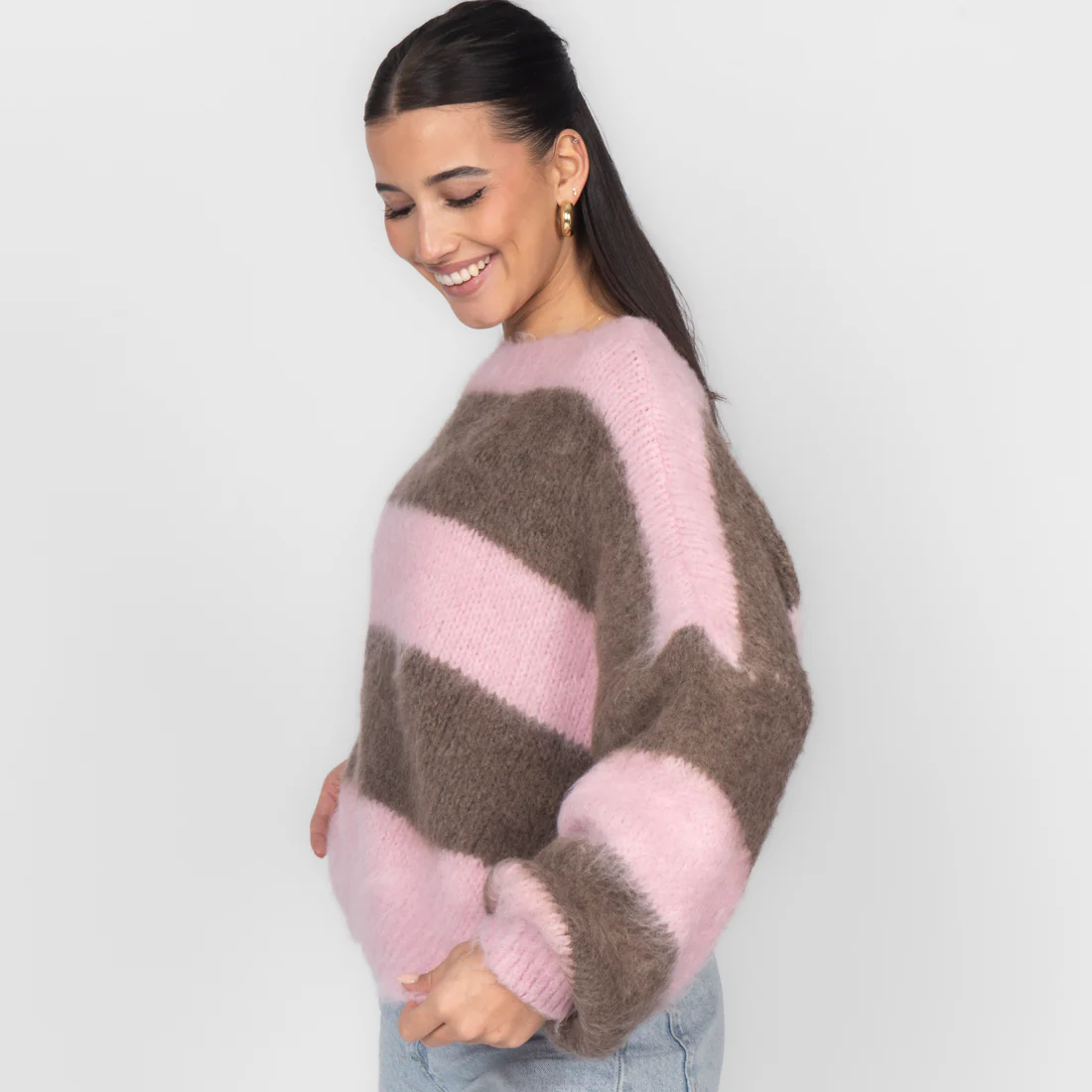 Ultra Soft Stripe Sweater - Image 9