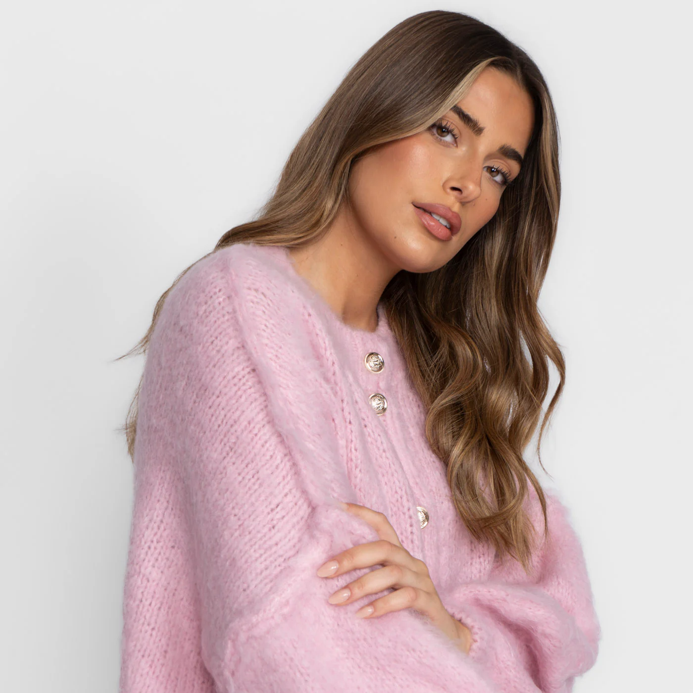 Ultra Softer Cardigan Short "CozyGlam" - Image 13
