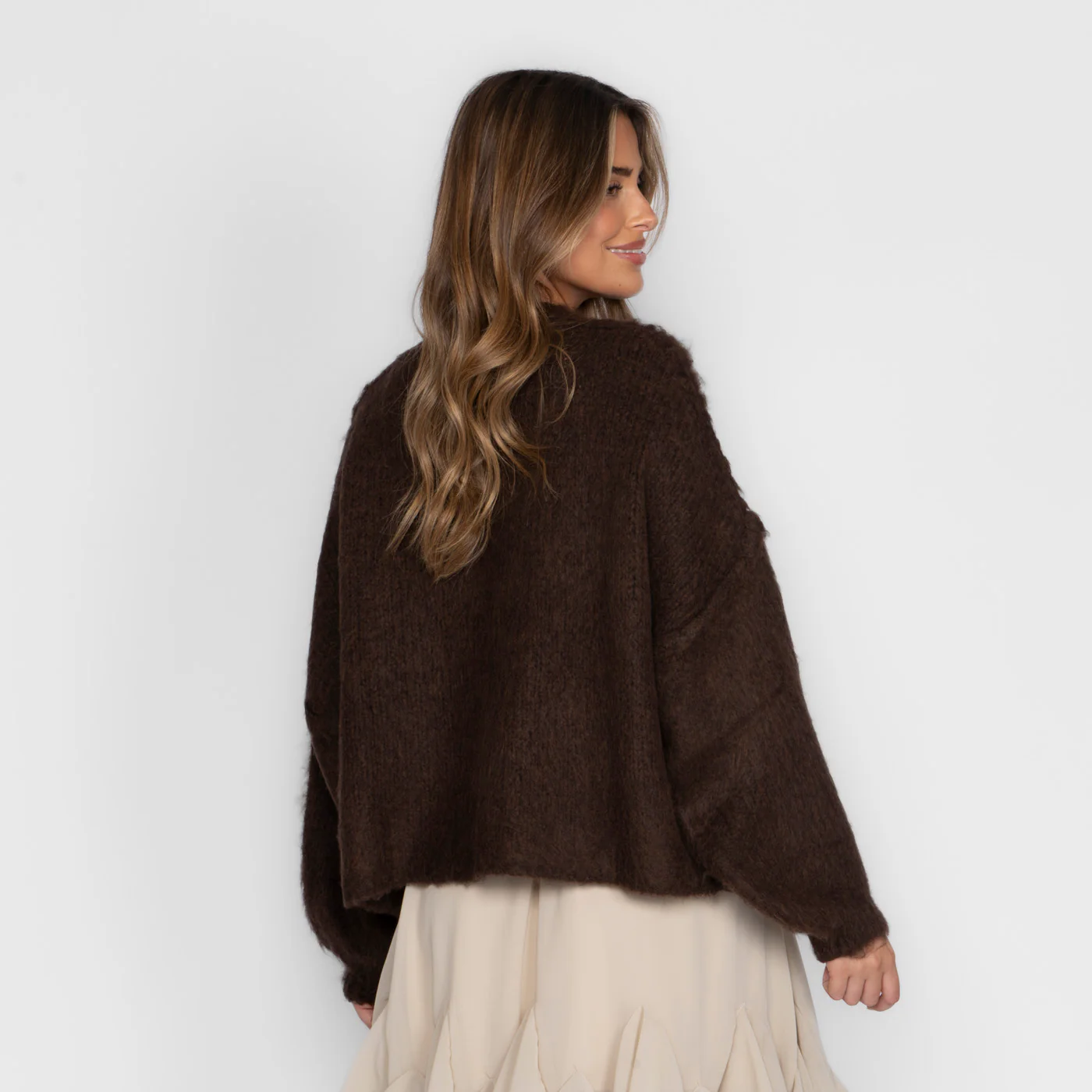 Ultra Softer Cardigan Short "CozyGlam" - Image 3