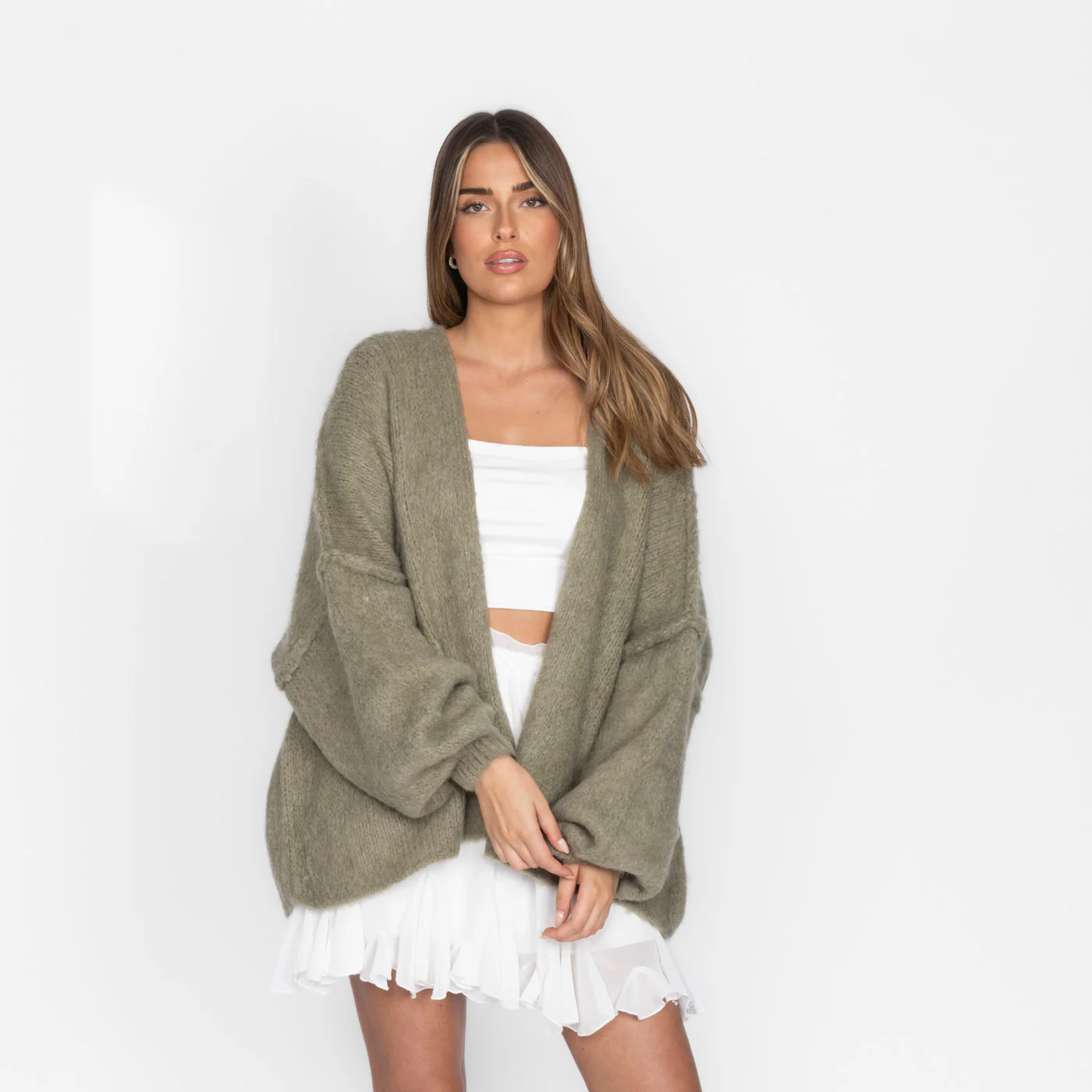 Ultra Softer Casual Oversized Cardigan - Image 21