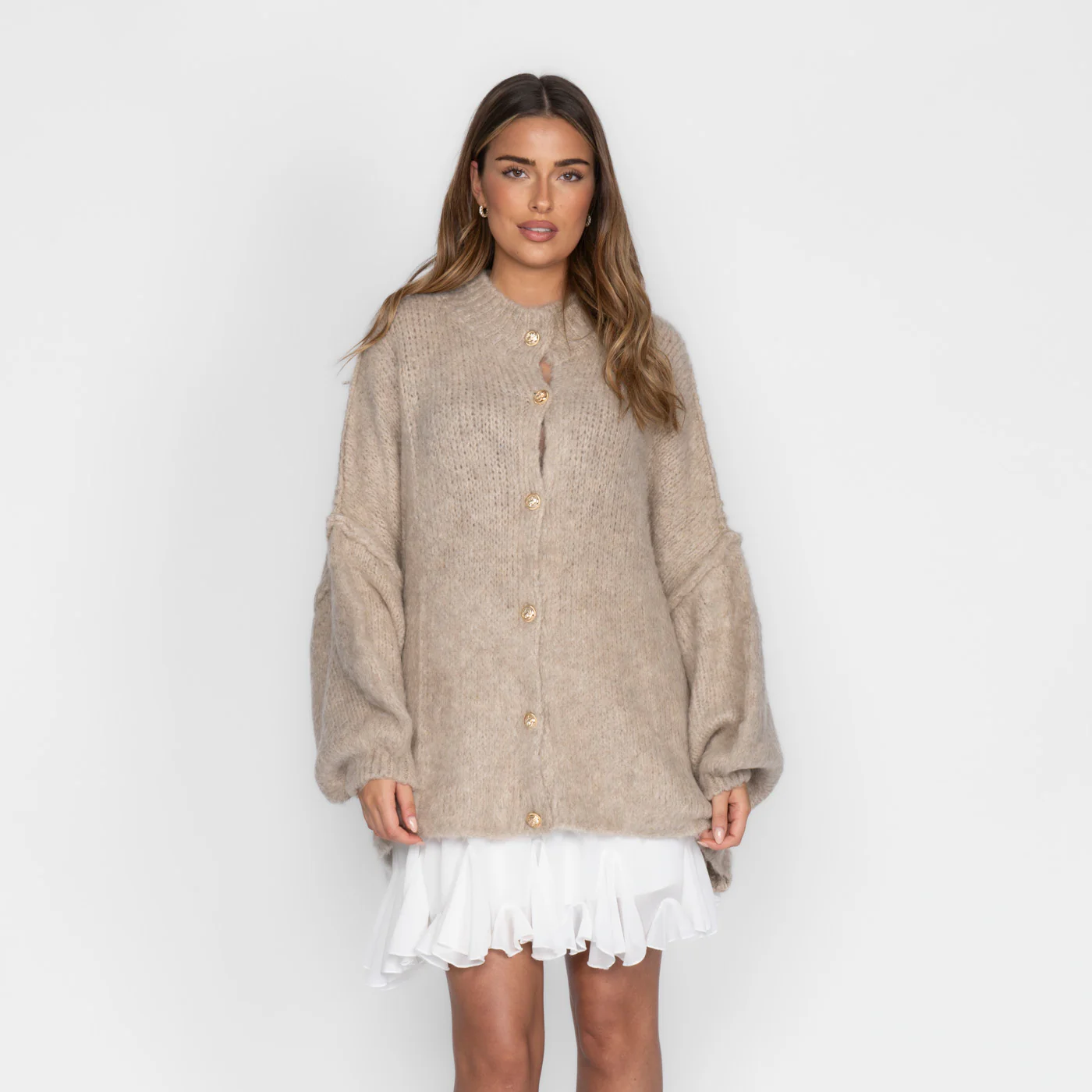Ultra Softer Oversized Cardigan "CozyGlam" - Image 10