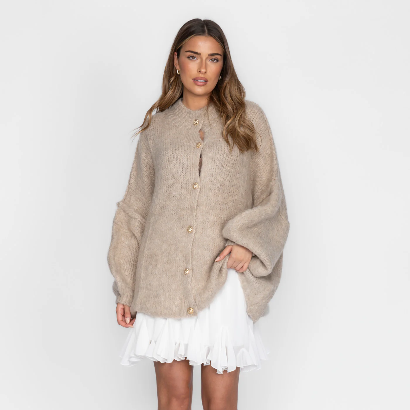 Ultra Softer Oversized Cardigan "CozyGlam" - Image 12