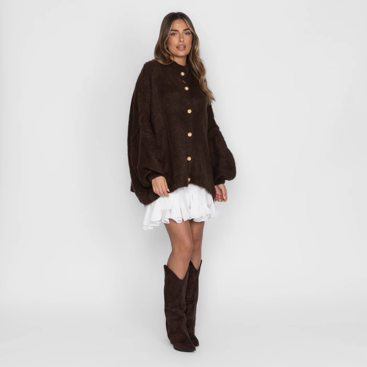Ultra Softer Oversized Cardigan "CozyGlam" - Image 19