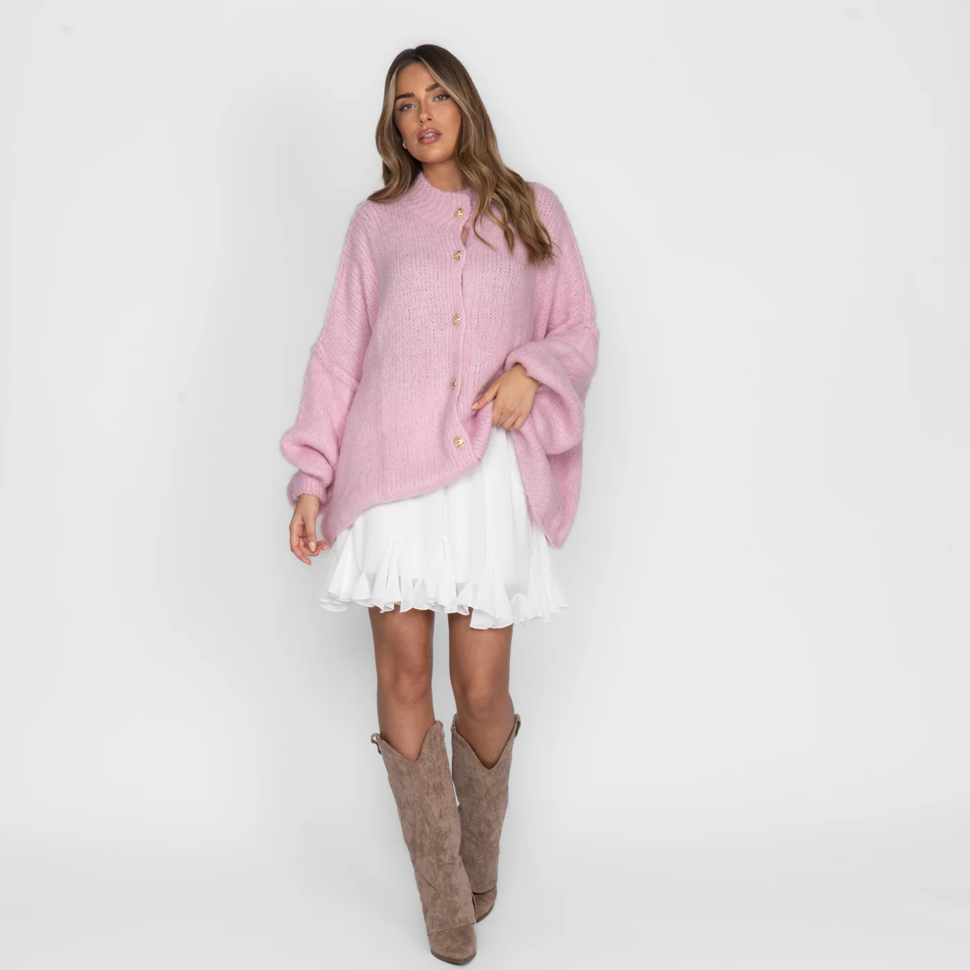 Ultra Softer Oversized Cardigan "CozyGlam" - Image 20