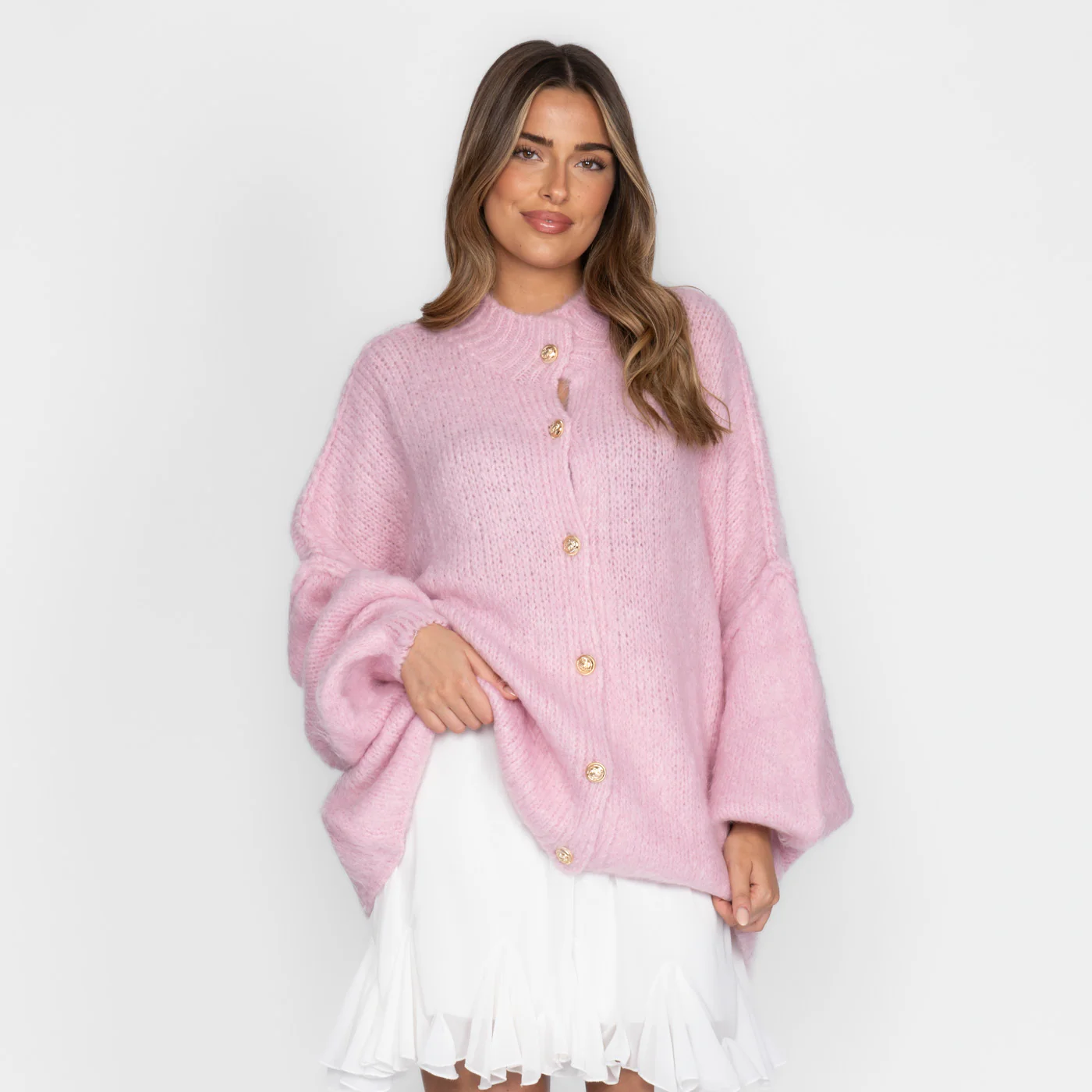 Ultra Softer Oversized Cardigan "CozyGlam" - Image 22