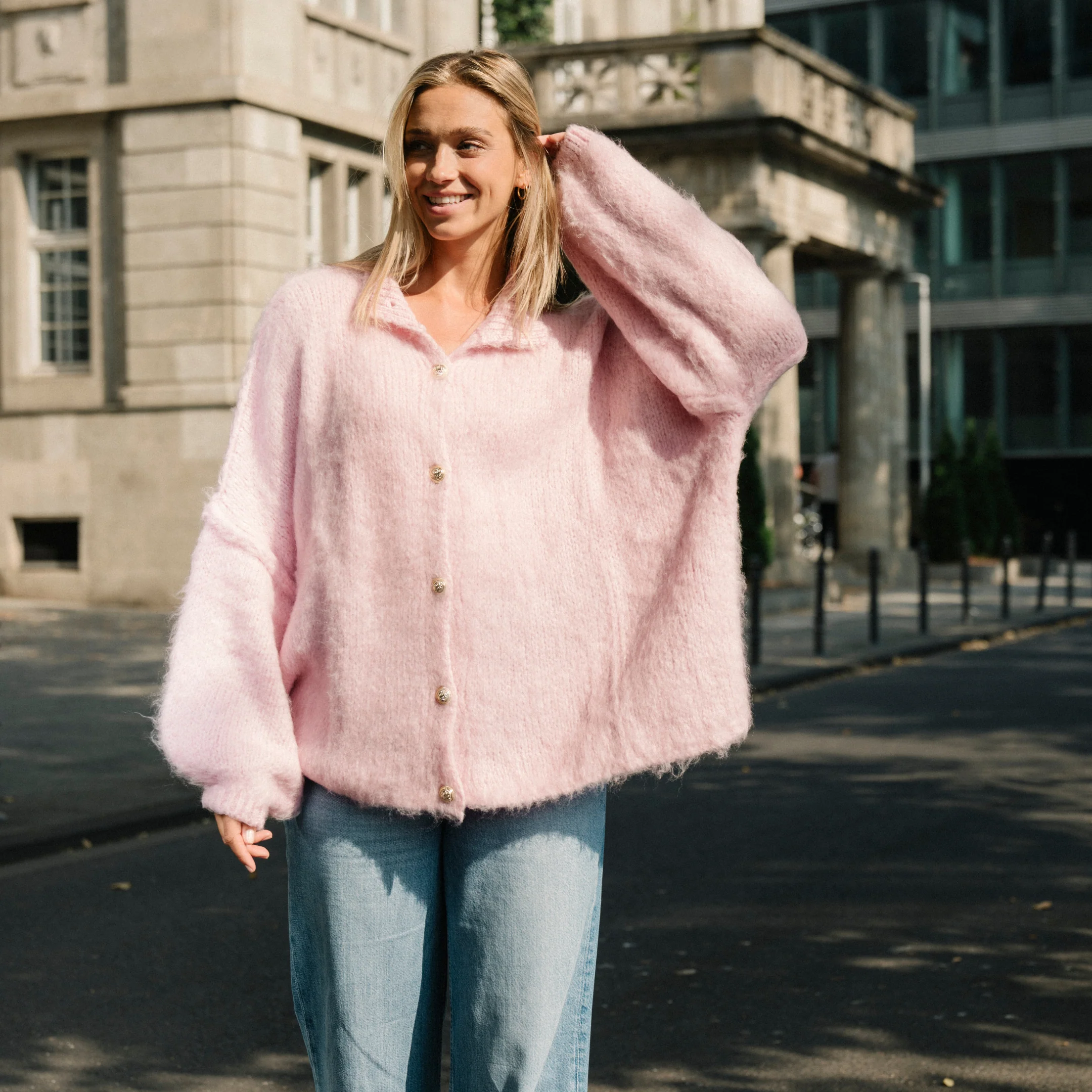 Ultra Softer Oversized Cardigan "CozyGlam" - Image 23