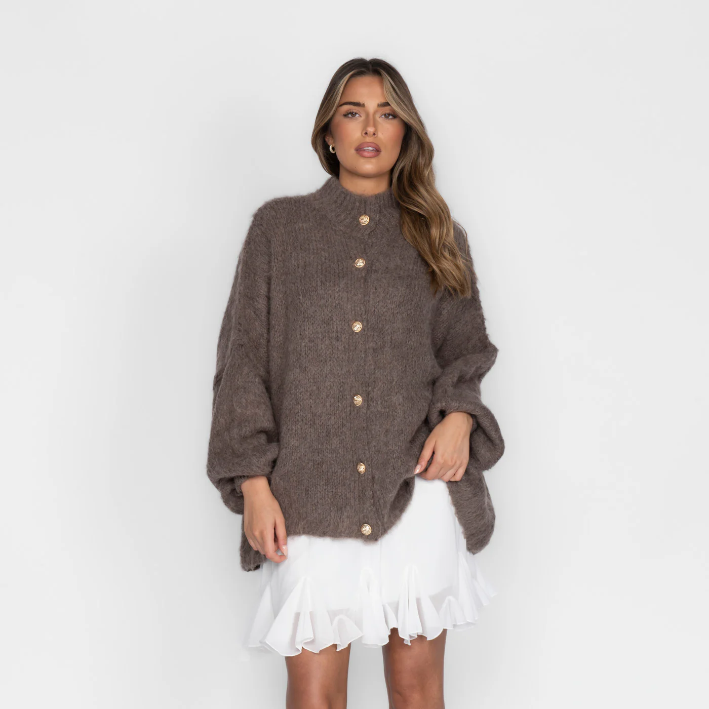 Ultra Softer Oversized Cardigan "CozyGlam" - Image 3