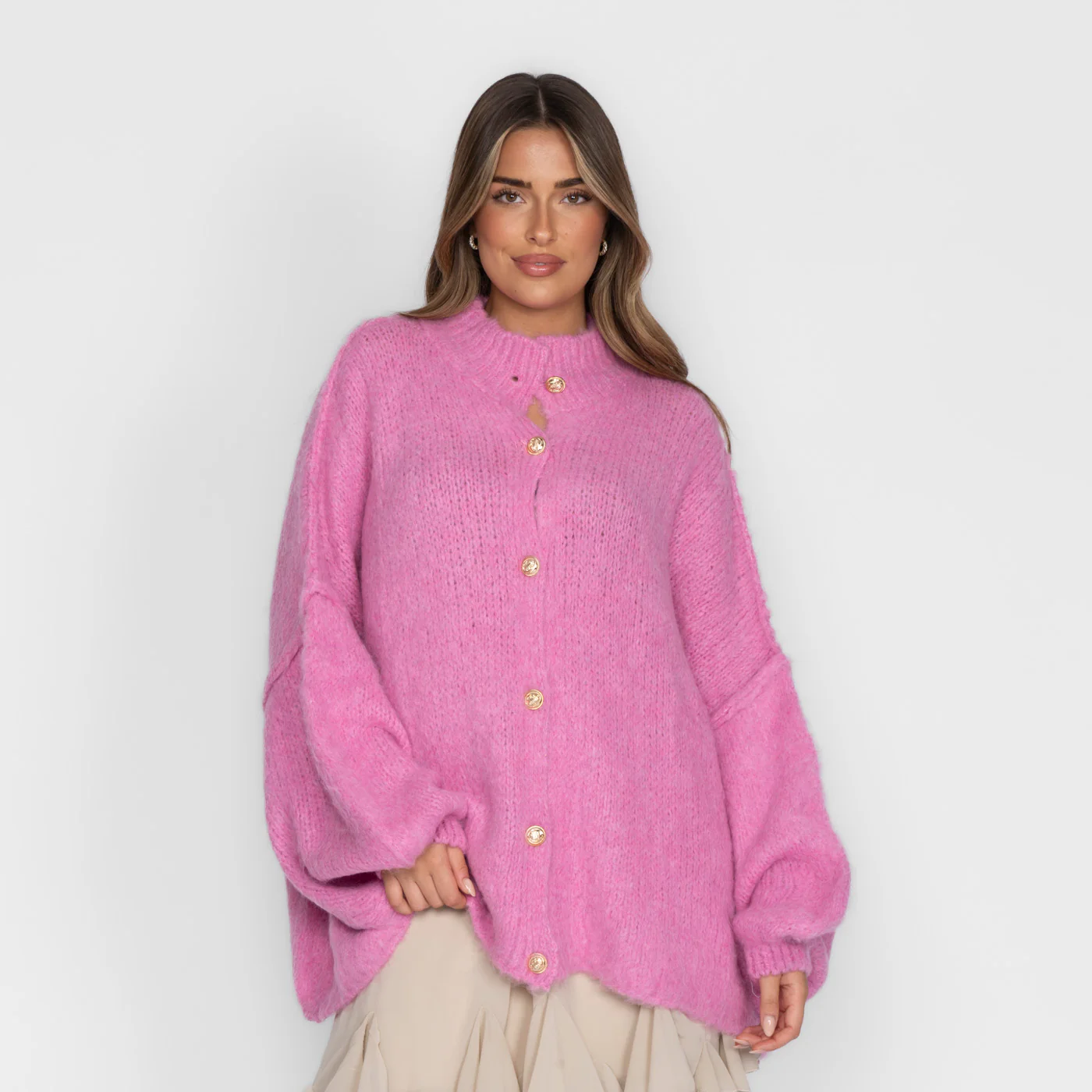 Ultra Softer Oversized Cardigan "CozyGlam" - Image 35