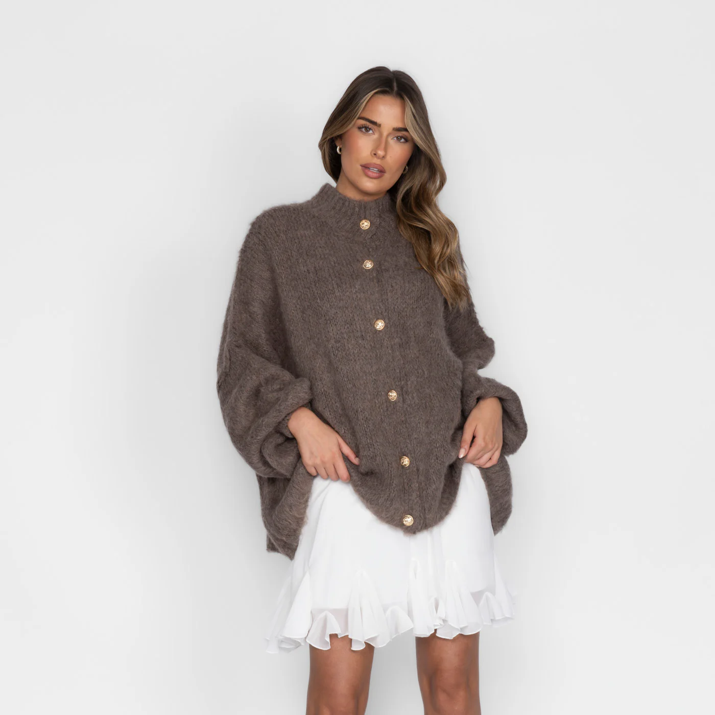 Ultra Softer Oversized Cardigan "CozyGlam" - Image 5